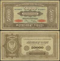 50.000 marek polskich 10.10.1922, seria M 523607