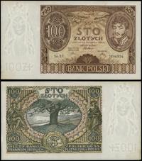 100 złotych 09.11.1934, seria BP 2896956, ugięci