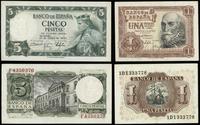 Hiszpania, zestaw: 1 i 5 peso
