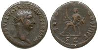 dupondius 101-102, Rzym, Aw: Popiersie w prawo, 