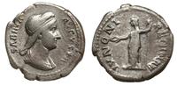 denar 128-136, Rzym, Aw: Popiersie cesarzowej w 