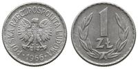 1 złoty 1966, Warszawa, bardzo ładny, Parchimowi