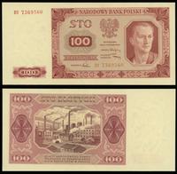 100 złotych 1.07.1948, seria DY 7369560, nieco o