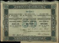 akcja na 50 złotych na okaziciela 1926, akcja z 