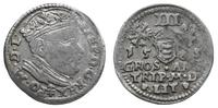trojak 1585, Wilno, Z herbem Prus pod popiersiem