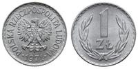1 złoty 1971, Warszawa, Wyśmienite., Parchimowic