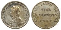 4 grosze 1817 A, Berlin, patyna, Olding 112a, v.