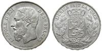 Belgia, 5 franków, 1870