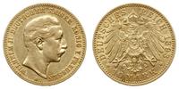 10 marek 1893 A, Berlin, złoto 3.95 g, AKS 127, 