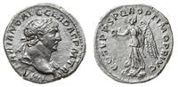 denar 107-108, Rzym, Aw: Głowa w prawo, IMP TRAI