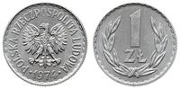 1 złoty 1974, Warszawa, Piękne., Parchimowicz 21