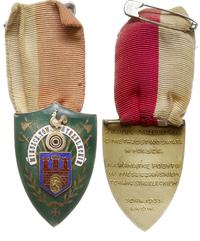 II Rzeczpospolita 1918-1939, odznaka Mieszczańskiego Towarzystwa Strzeleckiego we Lwowie, 1931
