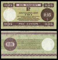 Polska, bon na 5 centów, 1.10.1979