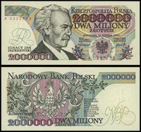 2.000.000 złotych 14.08.1992, z błędem " Sejm Ko