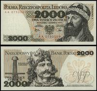 2.000 złotych 1.06.1979, seria AA, numeracja 075