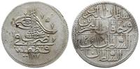 Turcja, piastra, 1187+2 AH (AD 1775)