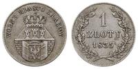 1 złoty 1835, Wiedeń, dość ładny, Bitkin 1, Plag