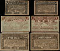 zestaw notgeldów o nominałach:, 50 fenigów 1919,