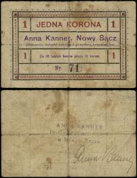 1 korona 1919, numeracja 71, na stronie odwrotne