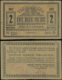 2 marki polskie 3.02.1920, serja D, numeracja 55