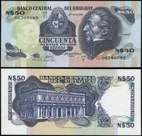 50 nuevos peso 1988, seria F, numeracja 06366089