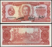 100 peso 1967, seria A, numeracja 41636763, ugię