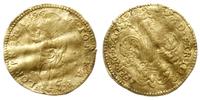 dukat 1596, złoto 3.40 g, gięty, Friedberg 301