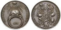 Niemcy, Norymberga, koniec XVIII w, zaślubinowy medal niesygnowany, autorstwa Loos..