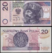 Polska, 20 złotych, 25.04.1994