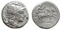 denar 150 pne, Rzym, Aw: Głowa Romy w hełmie w p