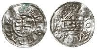 denar 1002-1009, Ratyzbona, mincerz Ag, Krzyż z 