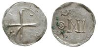 denar 983-1002, Krzyż z kulkami i linią w kątach