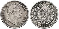 1 rupia 1835, srebro 11.45 g