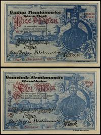 Śląsk, bon na 5 marek, ważne do 1.10.1921