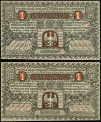 1 korona 1919, seria A, numeracja 682853❉, złama