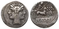 Republika Rzymska, didrachma (kwadrygatus), ok. 211 pne