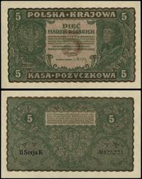 5 marek polskich 23.08.1919, seria II-K, numerac