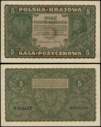 5 marek polskich 23.08.1919, seria II-CP, numera