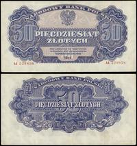 50 złotych 1944, w klauzuli "obowiązkowym", seri