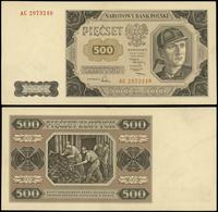 500 złotych 1.07.1948, seria AC, numeracja 29732