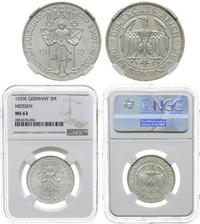 3 marki 1929 E, Muldenhütten, wybite na 1000-lec