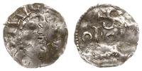 denar 936-973, Krzyż prosty z kulkami w kątach, 