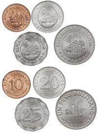 zestaw: 10 centavos 1971, 20 centavos 1970, 25 c