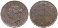 1 cent 1897, Londyn, brąz , KM 7