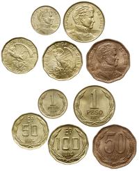 zestaw: 1 peso 1979, 1 peso 1984, 50 pesos 1981,