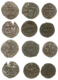 Polska, zestaw: 1 x denar Władysław Jagiełło, 2 x denar Władysław Warneńczyk, 3 x denar Kazimierz Jagiellończyk