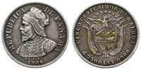 5 centesimo 1904, srebro "900" 2.48 g, KM 2