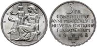 5 franków 1948, Berno, "Konfederacja" - 100 leci