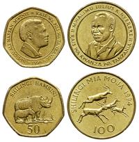 zestaw: 50 shilingi 1996 i 100 shilingi 1994, mo