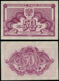 50 groszy 1944, bardzo ładne, Lucow 1074 (R2), M